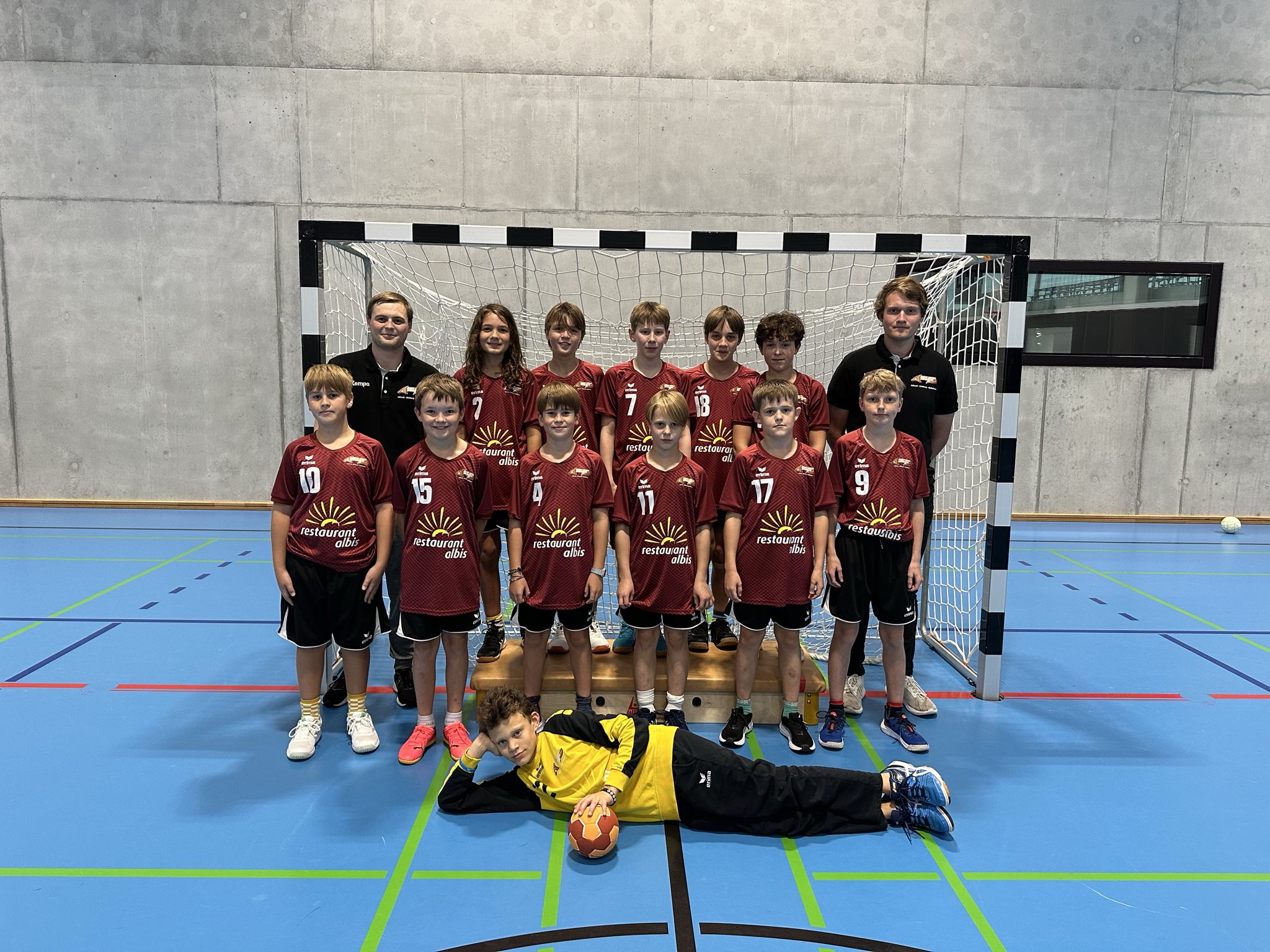 Spielfoto des Handballvereins Albis Foxes