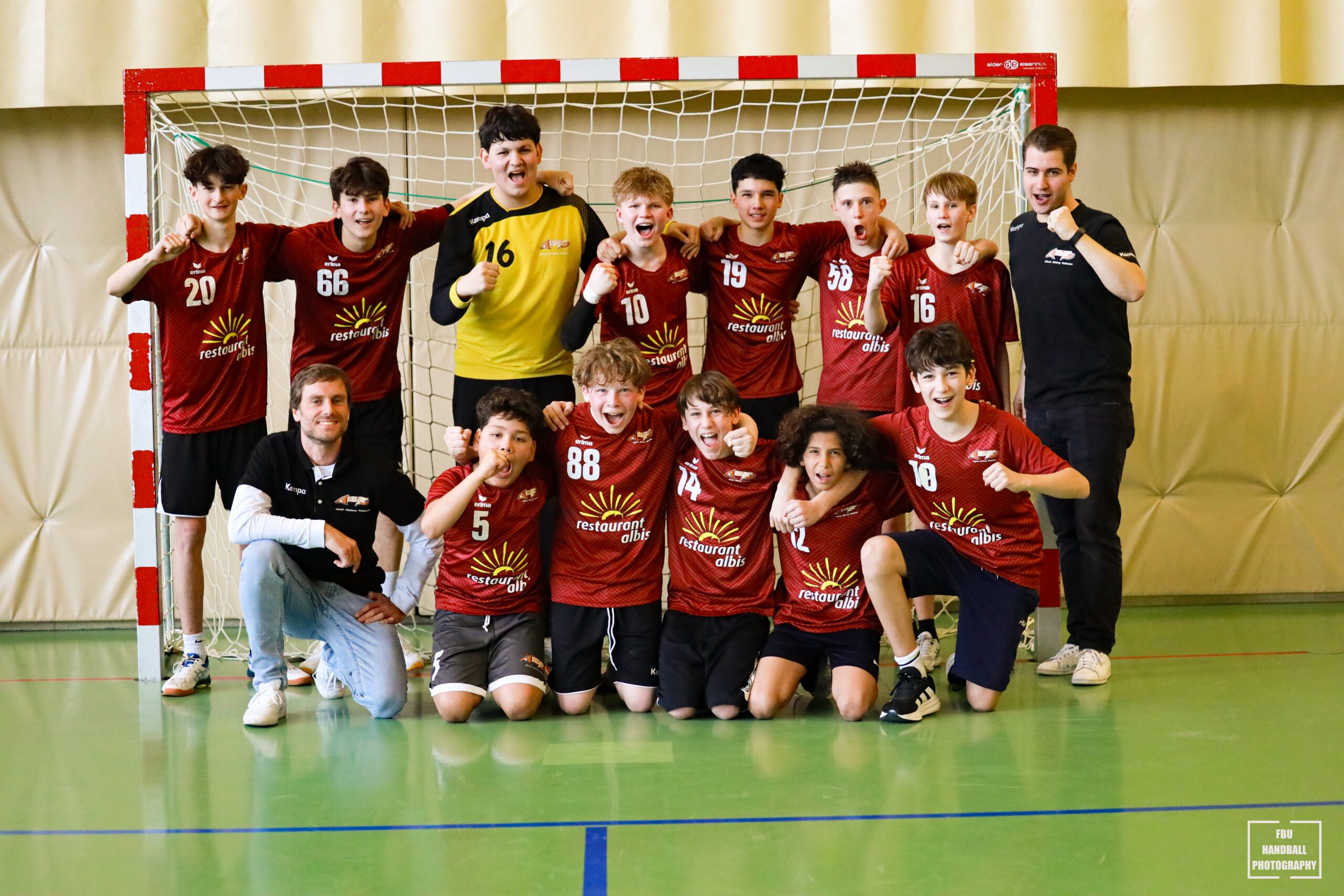 Spielfoto des Handballvereins Albis Foxes