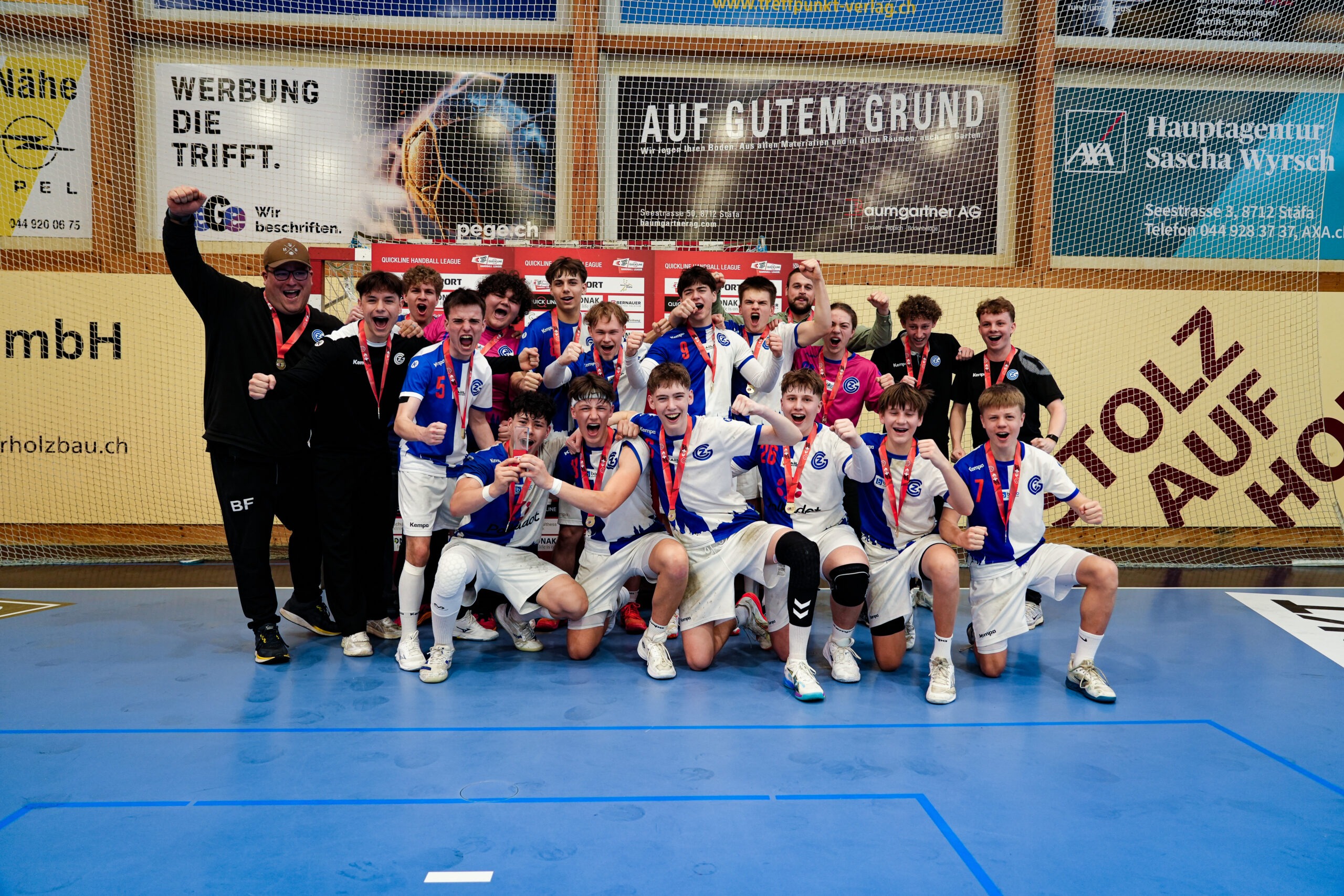 Spielfoto des Handballvereins Albis Foxes