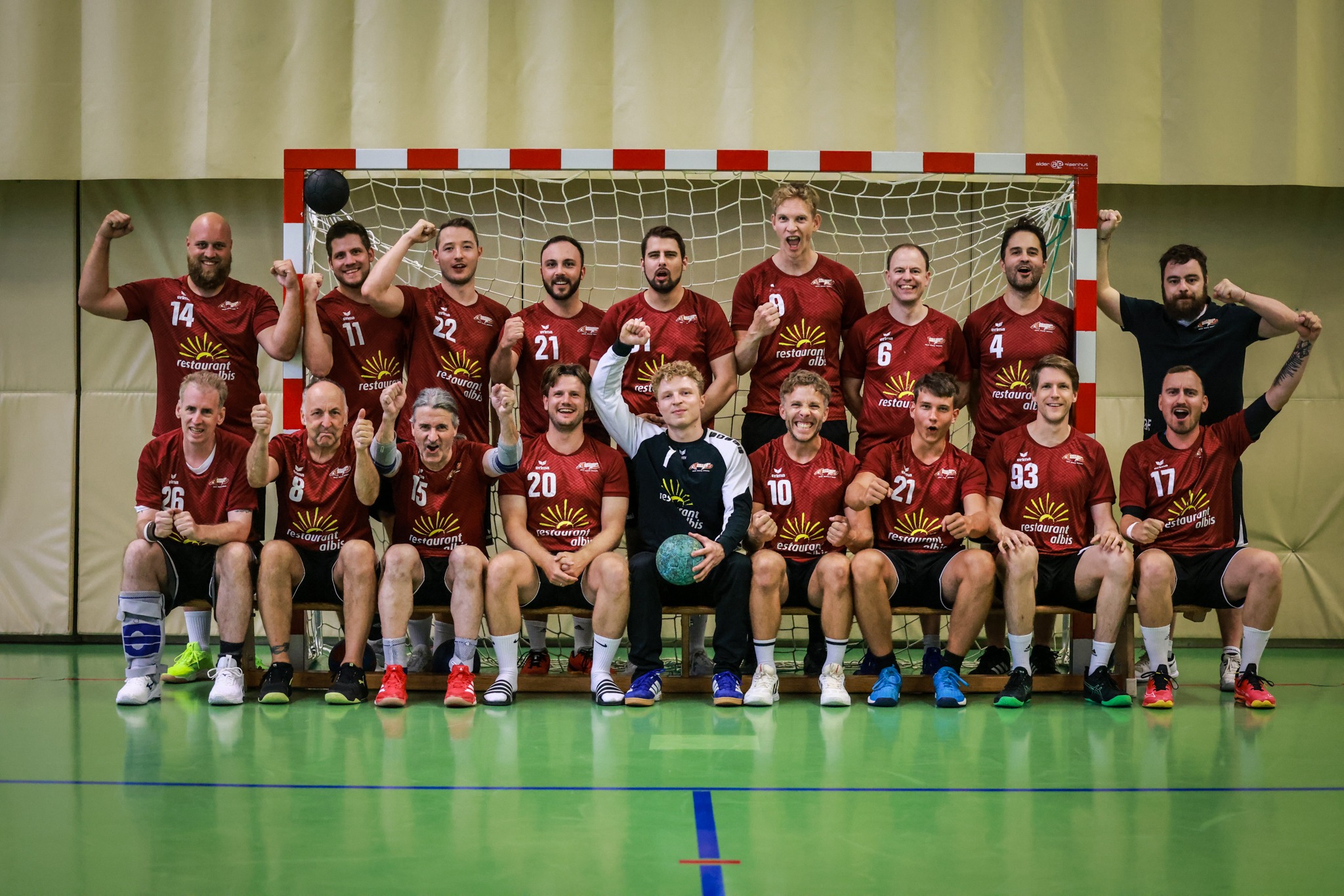 Spielfoto des Handballvereins Albis Foxes
