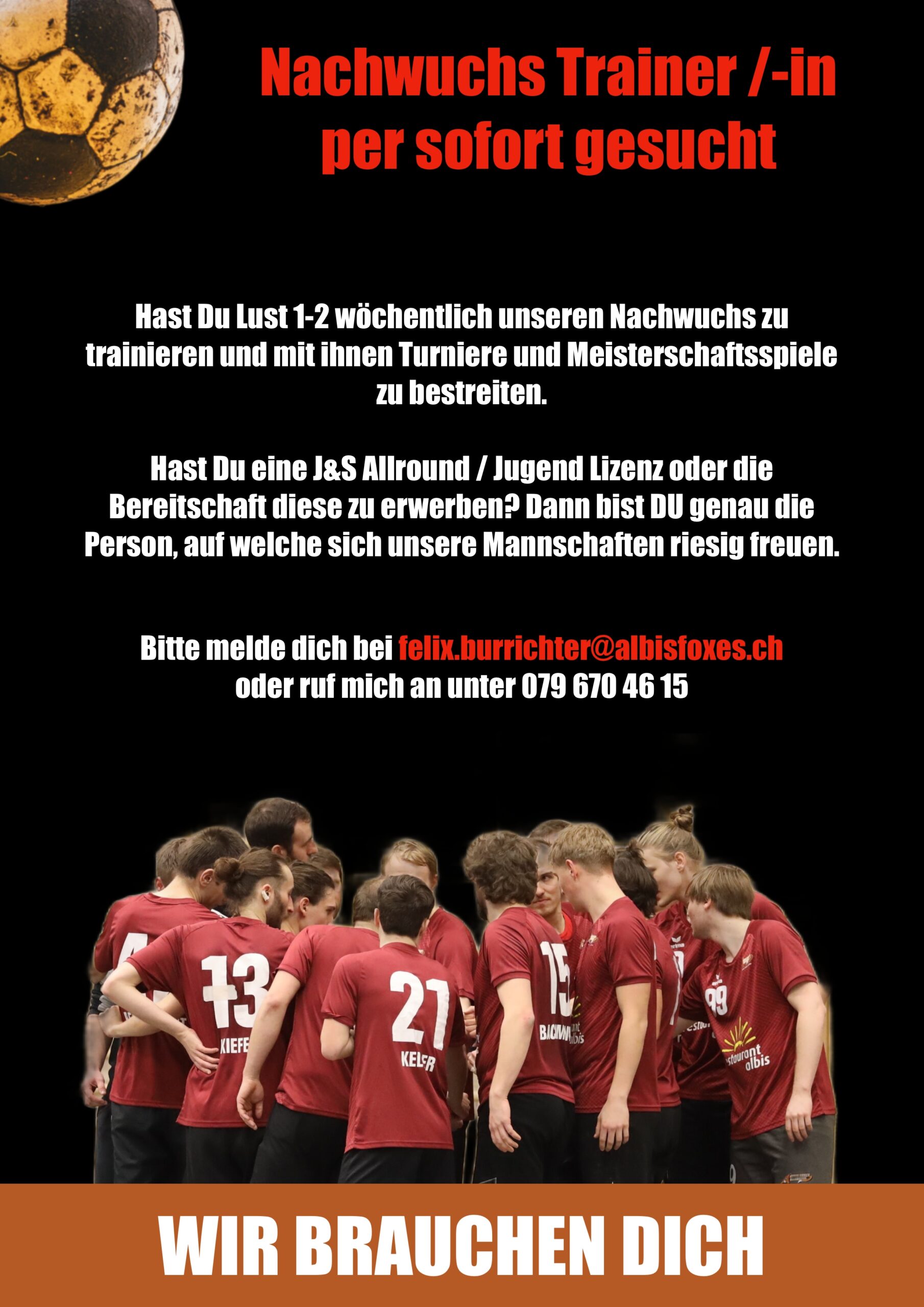 Werbung Trainer