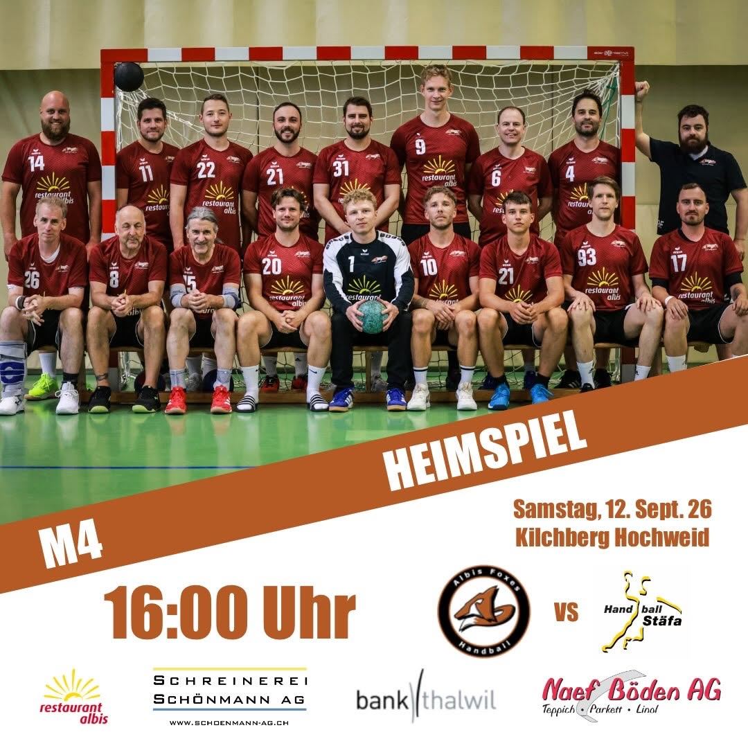 HEIMSPIEL-WOCHENENDE! Gleich viermal Heimspiel an diesem Wochenende… 3 HEIMSPIEL-WOCHENENDE! Gleich viermal Heimspiel an 3